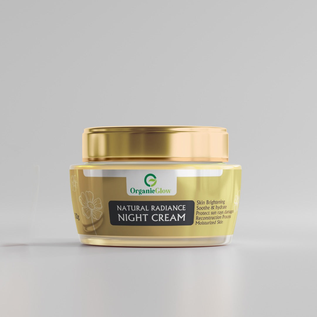 Natural Radiance Night Cream - Organic Glow