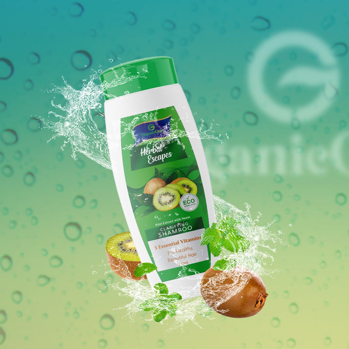 Kiwi Herbal Escapes Shampoo - Organic Glow